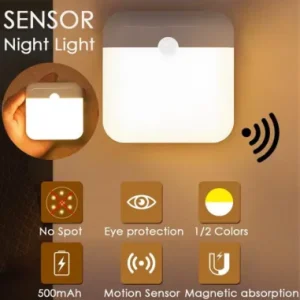 Luces LED con sensor táctil recargables para interior